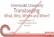 Intermodal University Transloading: REPRODUCTION...Intermodal University Transloading: What, Why, Where and When? Monday, September 16 th Long Beach Convention Center Room 204 NOT
