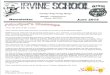 irvineschool.ca · Registrations for 2015 / 2016 School Days: 9:00 a.m. — 3:00 p.m. Irvine School Office Please Note: o o Children beginning Jr. Kindergarten in September 2015 must