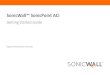 SonicWall™ SonicPoint ACi · 2020-06-21 · SonicWall SonicPoint ACi Getting Started Guide 3 1 Introduction In this guide This Getting Started Guide provides instructions for basic