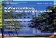 Information for new employees - Aarhus Universitet · Information for new employees. Table of contents BTECH’s mission and vision ... GETTING STARTED WELCOME TO BTECH Key and access
