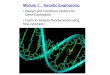 Module 1: Genetic Engineering - MITweb.mit.edu/beh.109/www/M2Day1.pdf · 2003-03-04 · Module 1: Genetic Engineering • Design and Construct Vectors for Gene Expression • Learn