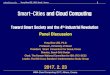 Smart-Cities and Cloud Computing...Smart-Cities and Cloud Computing Toward Smart Society and the 4th Industrial Revolution Panel Discussion Yong Woo LEE, Ph.D. Professor, University