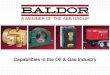 Capabilities in the Oil & Gas Industry - Home - Baldor.comCapabilities in the Oil & Gas Industry . Our mission is to be the best (as determined by our customers) marketers, designers