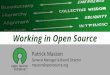 Working in Open Source - compsci.hunter.cuny.educompsci.hunter.cuny.edu/~sweiss/course_materials/csci395.86/Hunt… · Plone Python Software Foundation Software Freedom Conservancy