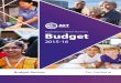 2015-16 Budget Review · 2015-16 Budget Review 1 Introduction . INTRODUCTION . Section 20A of the . Financial Management Act 1996. requires the preparation of a budget review for