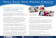 News from Your Patient Library - University Health Network · A Guide for the Living (book, eBook) Transplanted: My Cystic Fibrosis Double Lung Transplant Story (eBook) Contact Patient