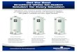 Get the Best Bradford White 50-Gallon Solution for Every ... · Bradford White 50-Gallon Solution for Every Situation Whether you need a quick replacement heater or a big boost in