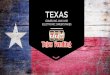 TEXAS - Tejas Vendingtejasvending.com/wp-content/uploads/2017/01/Texas...PAGE // 2 ⍟ Sweepstakes are legal in Texas. ⍟ Gambling is illegal in Texas. ⍟ When properly operated,