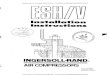 ESH/V INSTALLATION INSTRUCTIONS INGERSOLL-RAND AIR ... title: esh/v installation instructions ingersoll-rand