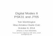 Digital Modes II PSK31 and JT65 - KH6RSscribes used methods such as summing the number of words per line and per page (Numerical Masorah), and checking the middle paragraph, word and