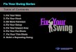 Fix Your Swing Series Table of Contents...Having a golf swing that is too steep means you are off plane and probably are slicing the ball. The best way to avoid a swing that is too