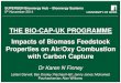 THE BIO-CAP-UK PROGRAMME Impacts of Biomass Feedstock ...supergen-bioenergy.net/newspdf/Systems_Finney.pdf · Overview Introduction to the Bio-CAP-UK Programme Work packages Fundamental