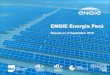 ENGIE Energía Perú · ENGIE Energia Peru overview 13 Largest private electricity company in Peru in terms of capacity 2,497 MW of installed capacity & ~7,600 GWh of annual generation