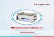 Ultrasonic Cleaner - 3.imimg.com€¦ · Labocon Ultrasonic Cleaner LUC-100 Series Labocon Ultrasonic Cleaner LUC-100 Series is designed to provide powerful ultrasonic oscillations