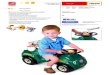 P F U.K. - step2.com15.25” x 26.25” x 12” 38.7 x 66.7 x 30.5 cm Zoo Cruiser™ Ages: 18 Months + Join the Zoo Crew with this fun foot-powered vehicle • Features a rear cargo