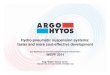 Hydro-pneumatic suspension systems: faster and … 3_Waldir...ES / Bauer / Oct2013 ARGO-HYTOS IGM 2013, Seite 1 We produce fluid power solutions Hydro-pneumatic suspension systems: