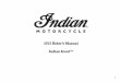 2015 Rider’s Manual Indian Scout™ › ... › pdf › en › 2015 › scout.pdf2015 INDIAN SCOUT Dimensions (Dimensions and specifications may vary with features, options and accessories)