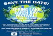 SPRING LAKE EARTH DAY FESTIVAL!a043467a-44ae-4c2c... · 2020-06-02 · SPRING LAKE EARTH DAY FESTIVAL! APRIL 18TH, 2020 10AM-3PM FREE ADMISSION Visit EarthDay.MeadowsWater.org Contact