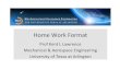 Home Work Format - The University of Texas at Arlingtonmae.uta.edu › ~lawrence › mae4344 › syllabus › Home_Work_Format.… · Home Work Format Prof Kent L Lawrence ... and