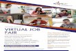 VIRTUAL JOB FAIR - illinoisworknet.com · Learn how to prepare for a Virtual Job Fair. Use Illinois workNet’s Resume Builder tool to create your resume for job opportunities. Meet