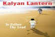 Lantern - JANUARY 2019 Full - Kalyan Eparchy · The millennials, however, may neither want nor respond to an ... amazing bunch of youngsters from different backgrounds. The best facet