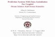Prediction Systems With Data Assimilation For …...Prediction Systems With Data Assimilation For Coupled Ocean Science And Ocean Acoustics Allan R. Robinson Pierre F.J. Lermusiaux