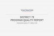 DISTRICT 79 REPORT OF PROGRAM QUALITY DIRECTOR · DISTRICT 79 DISTINGUISHED CLUBS As of May 15, 2020, 67 clubs have achieved distinguished or higher rank. As of May 15, 2020, 68 more