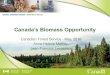 Canada’s Biomass Opportunitybiomassnorth.org/documents/nordic/nrcan pres.pdf · bioeconomy related activities Canadian Biomass Innovation Network (NRCan) Transformative Technologies
