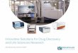Innovative Solutions for Drug Discovery & Life Sciences ... · Affordable, high-quality imaging for two-color microarrays • Compact, affordable, and easy to use • Superior imaging