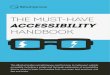 The must-have Accessibility Handbook...The must-have ACCESSIBILITY handbook This eBook provides everything you need to know to make your website . accessible, including: a simple and