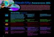 Disability Awareness 1016 Disability Awareness 101 Familiarizing children with disabilities can help resolve questions they may have, change attitudes, and break down barriers such