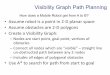 Visibility Graph Path Planning - Columbia Universityallen/F19/NOTES/lozanogrown.pdfA visibility graph is an undirected graph G = (V;E) where the V is the set of vertices of the grown
