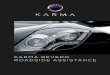 Karma Roadside Assistance - Karma Automotive Roadside AssistanceDEAR KARMA OWNER The Karma Automotive