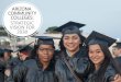 ARIZONA COMMUNITY COLLEGES: STRATEGIC VISION FOR 2030 · Student retention is often a challenge in community colleges, as learners attend for multiple reasons, not all of them academic;