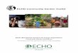 ECHOECHO Community Garden Toolkit › wp-content › uploads › 2020 › 05 › echo...Karyn Traum and Katie Johnson ECHO (Educational Concerns for Hunger Organization) 17391 Durrance