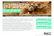 26 DAY FLY, TOUR & CRUISE CHRISTMAS IN AFRICA · Day 11 Durban, South Africa - 7:00am to 3:00pm When you alight from your MSC cruise in Durban – South Africa’s third-largest city