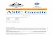 Published by ASIC ASIC Gazettedownload.asic.gov.au/media/1308343/A035_10.pdf · ICELL PTY LTD 096 620 521 I FOR C PTY LTD 106 880 228 INTELLIGENT TECHNOLOGY NETWORK PTY LTD 101 272
