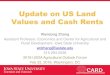 Update on US Land Values and Cash Rents - CARD: Center for ......Update on US Land Values and Cash Rents Wendong Zhang Assistant Professor, Economics and Center for Agricultural and