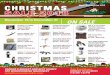 CHRISTMAS SALE 2018 - Canadian Woodworker › wood › wp-content › ... · Bandsaw 1.5 HP $1,499.95 • $1,399.95 Prodigy CNC Engraving Machine $3,149.95 • $2,999.95 Beaver “Hobby”