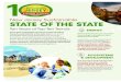 New Jersey Sustainable STATE OF THE STATE€¦ · STATE OF THE STATE New Jersey Sustainable Ten Years of Top Ten Trends Since 2015, Sustainable Jersey has tracked progress towards