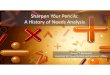 Sharpen your Pencils - Needs Analysis Sharpen Your Pencils: A History of Needs Analysis Sageâ€گFox.com