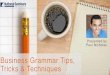 Business Grammar Tips, Tricks & Techniques29 Bonus Materials WTGTT0508 Spelling Cheat Sheet — 100 Most-Often Misspelled Words 1. accessible 35. fueling 69. miscellaneous 2. accommodate