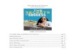 The Secrets of Success - Amazon S3 · The Secrets of Success by Kristabel Andrea Table of Contents ... business, although in many cases often overlooked. More importantly are the