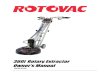 360i Rotary Extractor Owner’s Manual - Rotovac Corporation › pdf › 360i-manual.pdfdown carpet 2) Cleaning close to an obstacle you don’t want heads to impact such as, where