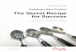 Mark Bayly Creating a New Product The Secret Recipe for ...€¦ · Page 4 Creating a new product: The Secret Recipe for Success Introduction The purpose of this ebook is to share