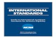 InternatIonal StandardS · 2016-02-11 · office, the NCAA Eligibility Center or the NCAA national office. The mission of the NCAA International Student Records Committee, which has