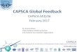 CAPSCA Global Feedback MID6/Day1... · 2017-03-02 · CAPSCA Global Feedback CAPSCA-MID/06 February 2017. Dr. Ansa Jordaan Chief, ... • Liaison with IHR national focal point •