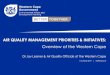 AIR QUALITY MANAGEMENT PRIORITIES & INITIATIVES › assets › 2019_2.2... · 1 October 2019 | AIR QUALITY MANAGEMENT PRIORITIES & INITIATIVES: Dr Joy Leaner & Air Quality Officials