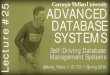 ADVANCED 5 DATABASE SYSTEMS - CMU 15-721CMU 15-721 (Spring 2019) MOTIVATION Personnel is ~50% of the TOC of a DBMS. Average DBA Salary (2017): $89,050 The scale and complexity of DBMS