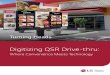 Where Convenience Meets Technology - LG USA · Planning for interior digital promotion and menu boards can offer insights into exterior benefits. Up-selling, cross-selling, maximizing